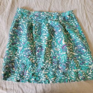 Loft linen blend skirt, size 12